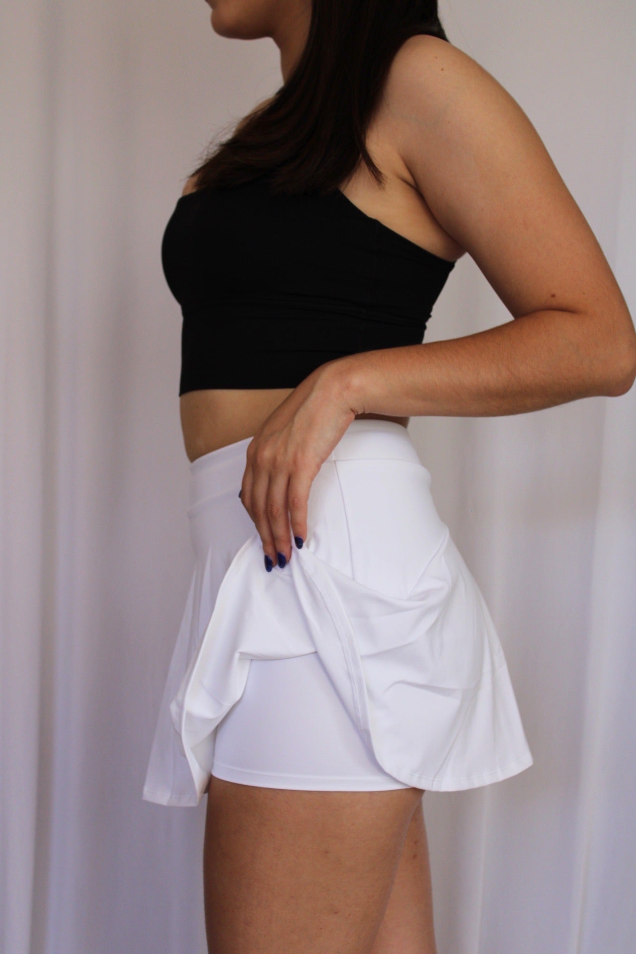 Tennis Skirt White