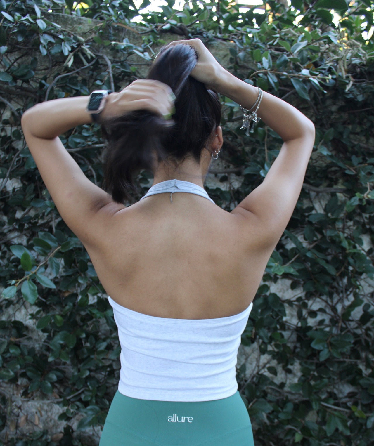 Halter Top Heather Grey