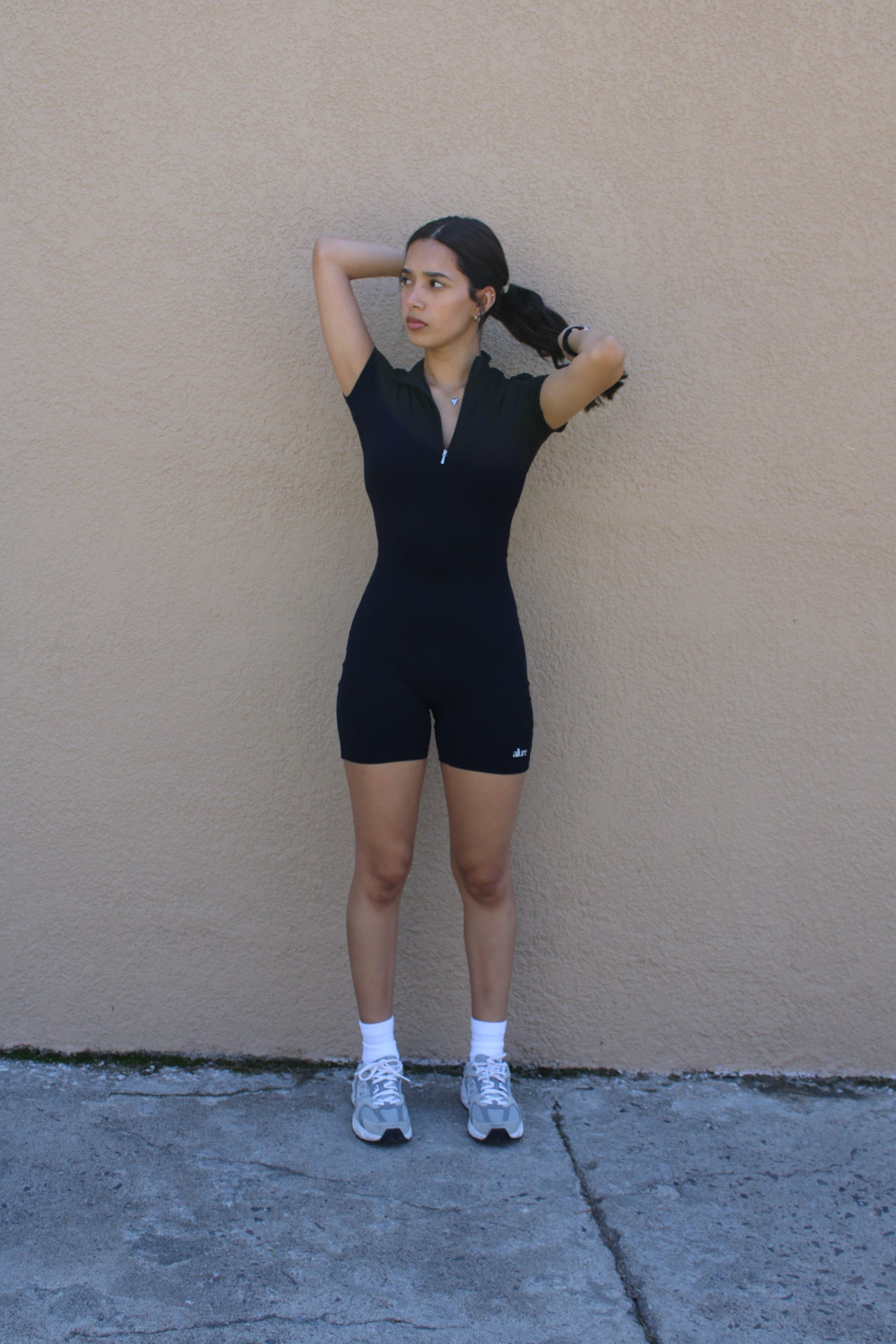 Zip Up Jumpsuit Midnight