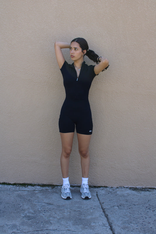 Zip Up Jumpsuit Midnight